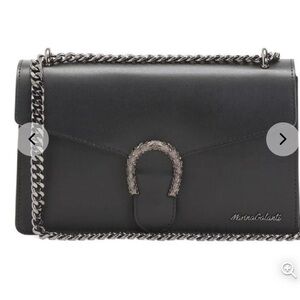 COPY - NWT MARINA GALANTI real leather horseshoe purse made in Italy